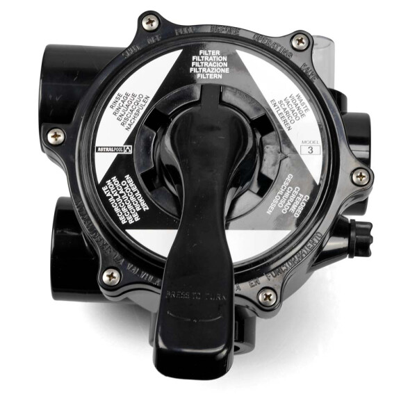 6er-Set Entlüftungsventile Für Hayward Poolfilter – Schwarze Kunststoffventile Mit Dichtring, BSPT-Gewinde