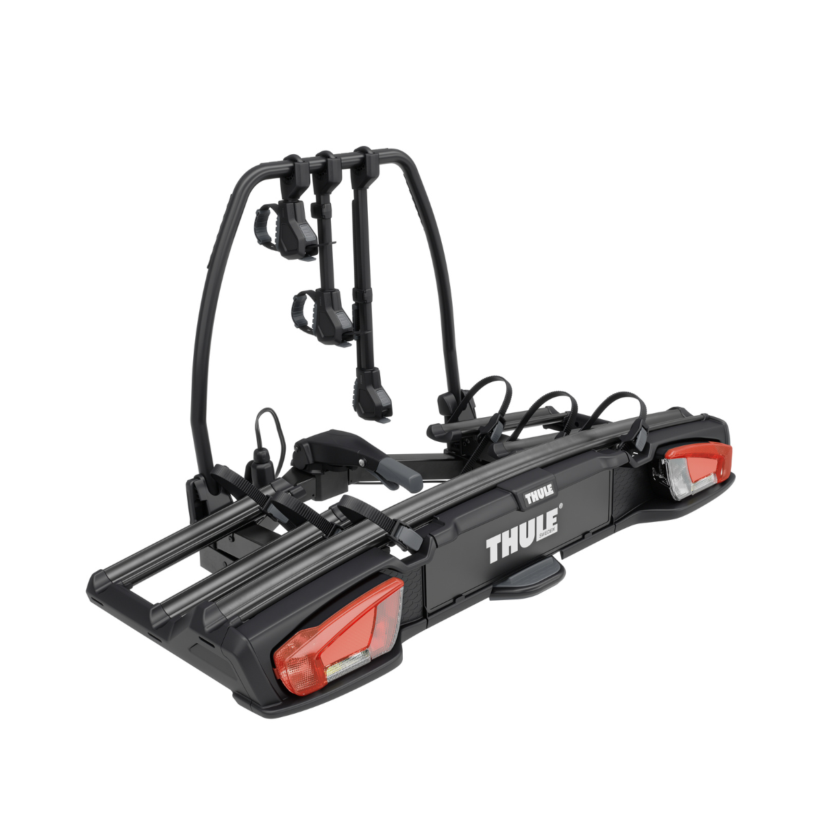 ch pro pedals beach accessories Color:Silver / Red The Tubus Fly rack