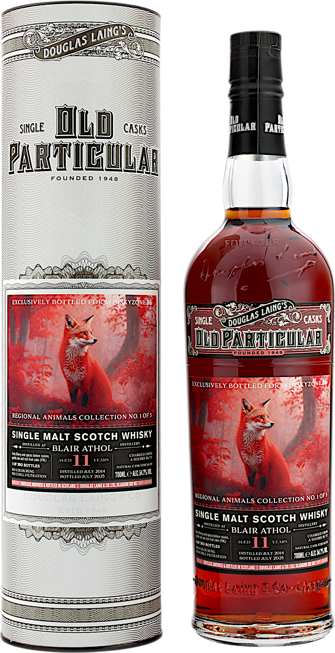 Blair Athol 11 Jahre 2014-2025 Whiskyzone Sherry Cask Regional