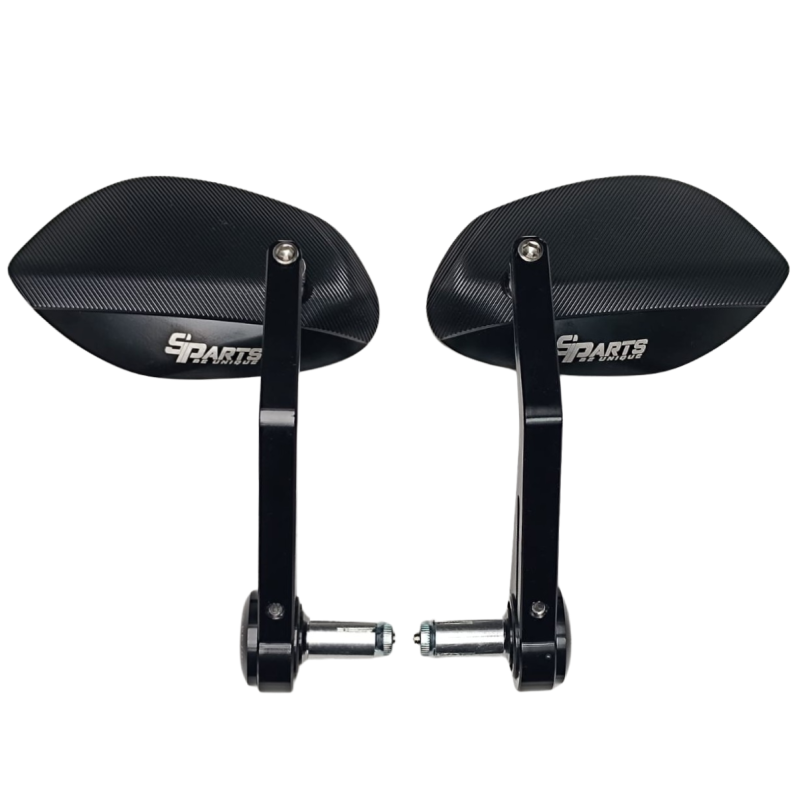 Rétroviseur M:part Pour Guidon Drop Bar - Pince Interne Noir