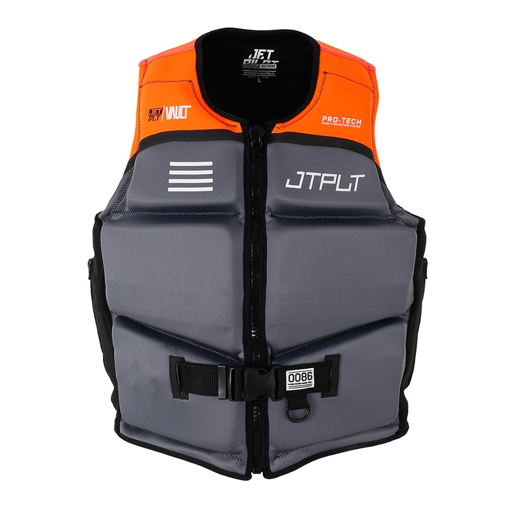 JETPILOT VAULT NEO V ライフジャケット XL Jetpilot RX Vault Neo jet-ski vest Charcoal Orange