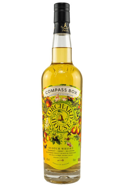Compass Orchard House&NobleRebel[ひかる] Compass Box Orchard House – fruchtiger Blended Malt Whisky, 41,88 €