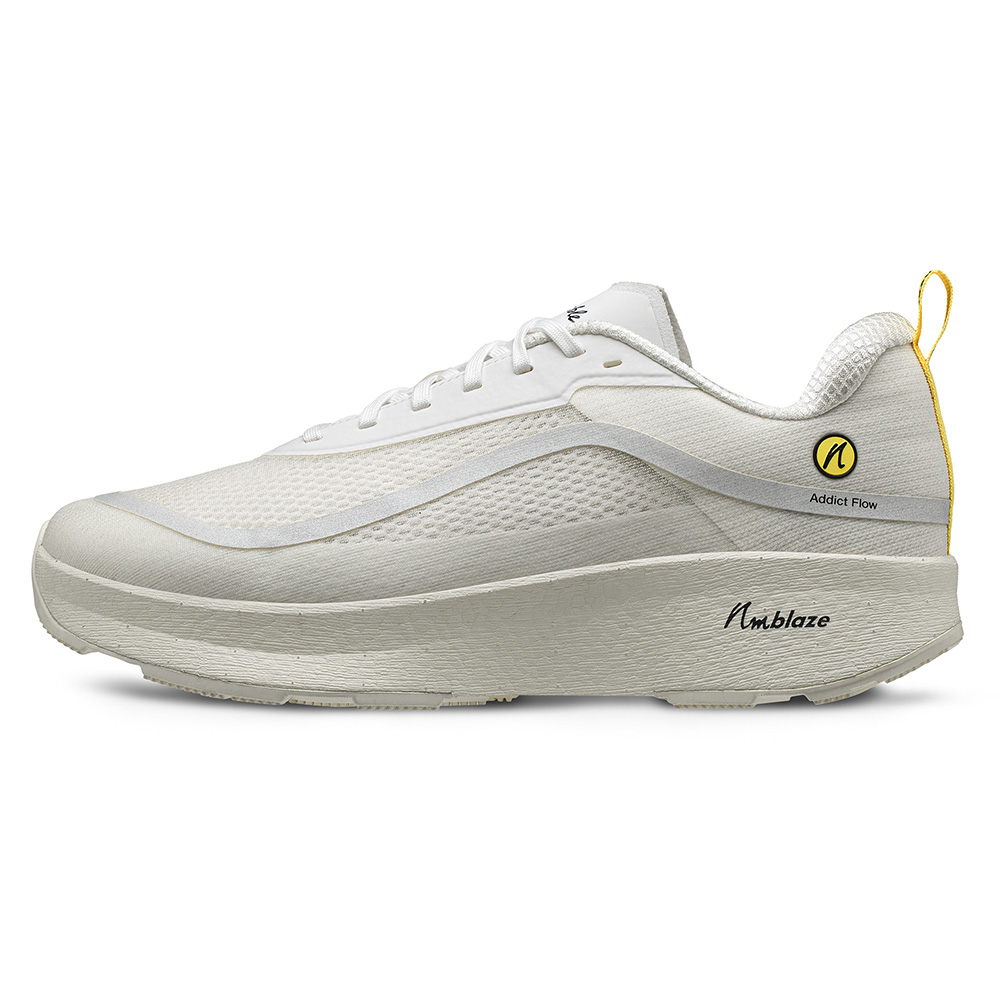 Addict Flow Off-White | Road Running Shoes Men | Joe-Nimble