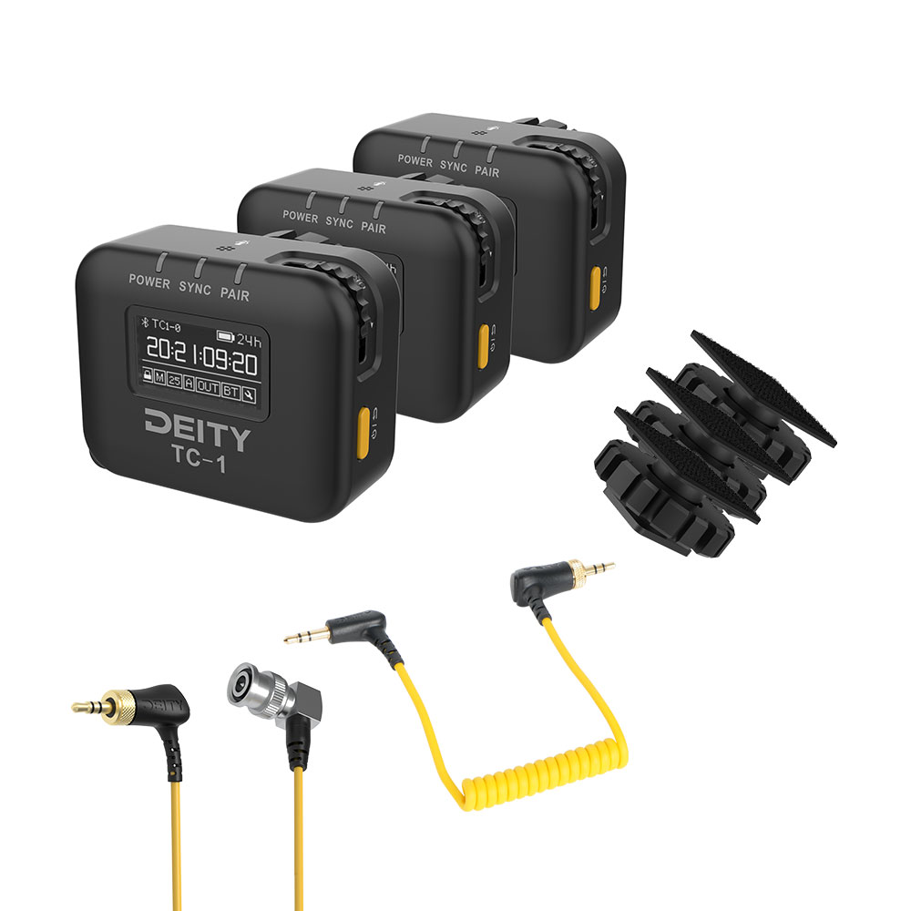Deity TC-1 Wireless Timecode Box 3pc Kit