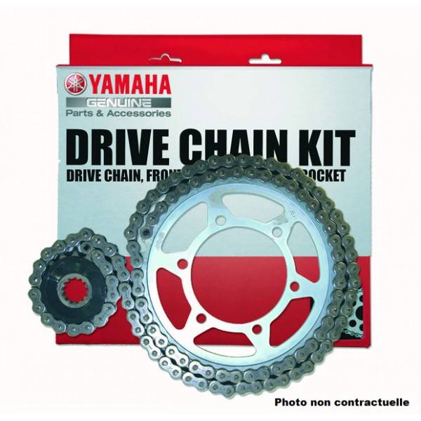 Kit Chaîne Complète Pour Yamaha 125 DTR - Rapport 16/57, Neuf, Fabrication Française
