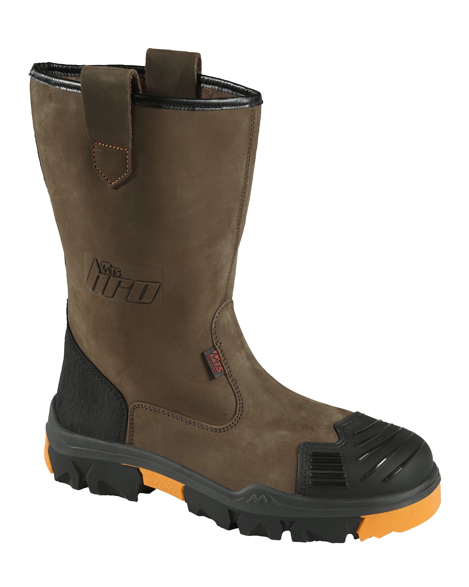 Bottes De Sécurité Samurai Riviera S3 - Cuir Pleine Fleur - Embout Synthétique 200J - Antidérapantes HRO CI WR SRC - Pointures 37-48