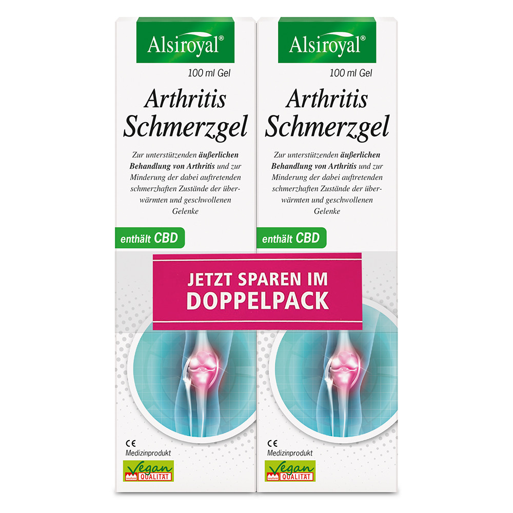 Arthritis Schmerzgel Doppelpack, 200 ml