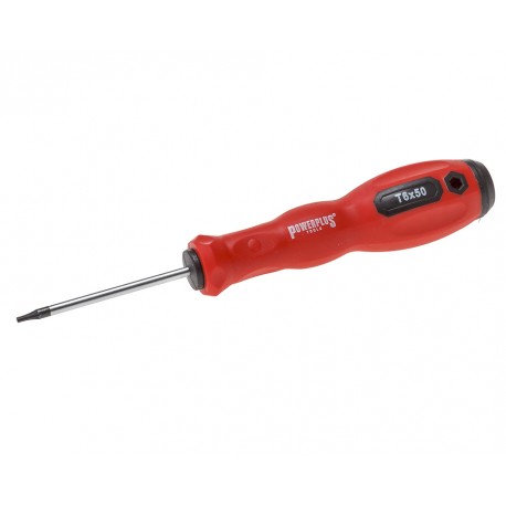 Format Torx-Schraubendreher-Satz – 6-teilig (T10, T15, T20, T25, T30, T40), Brünierte Spitze, Ergonomischer Griff