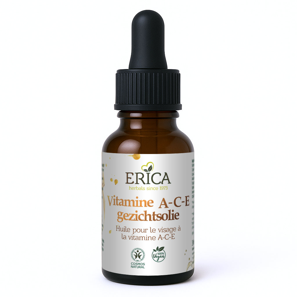 Erica natuurlijke Vitamine A-C-E (ACE) Gezichtsolie - 30 ml