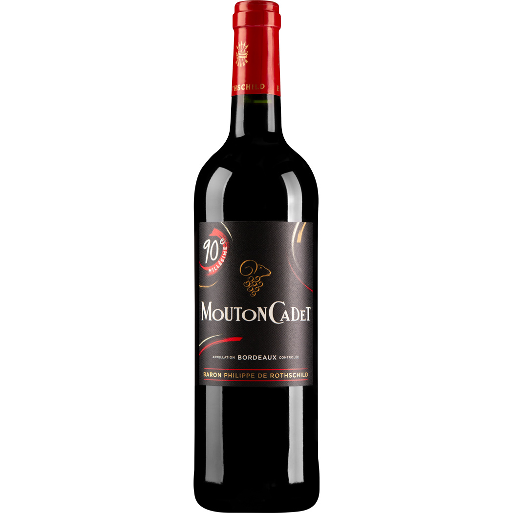 Baron Philippe de Rothschild Mouton Cadet Rouge Bordeaux AOC 2023