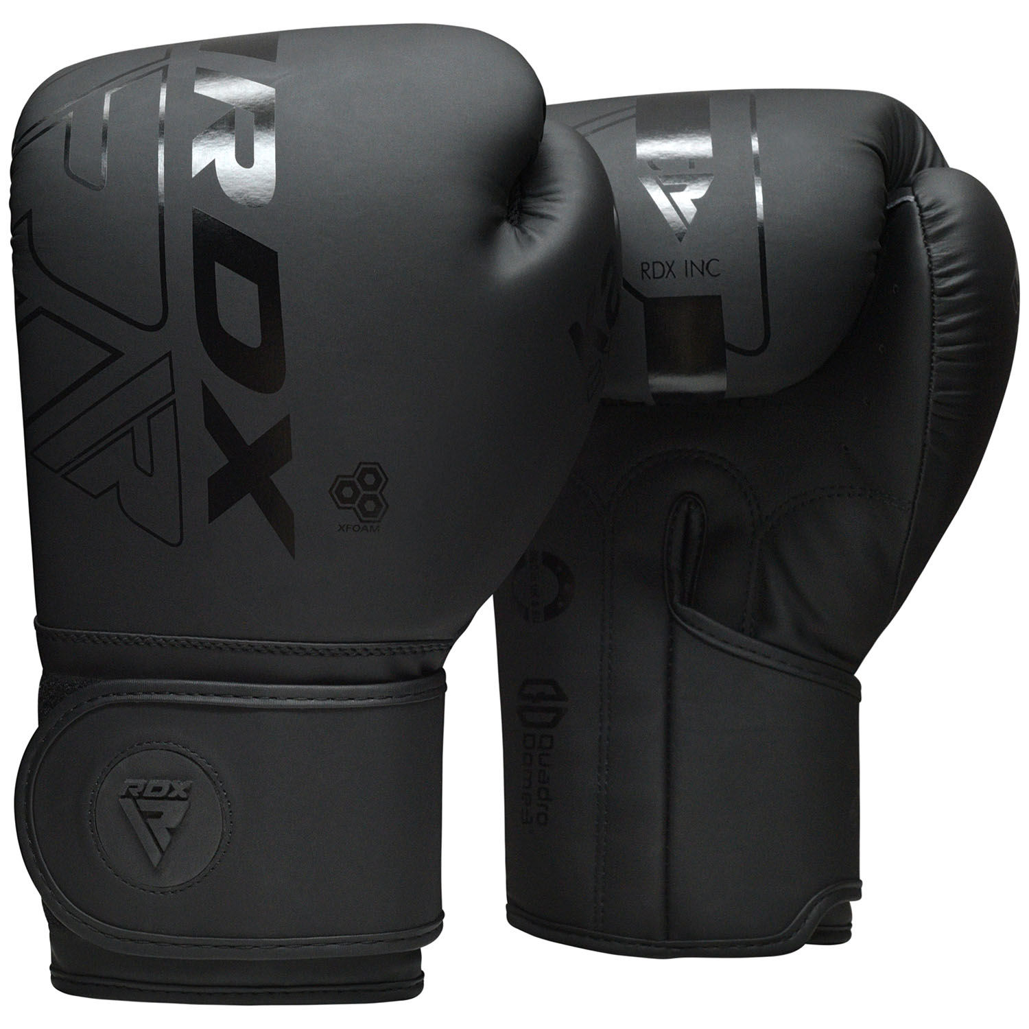 RDX Boxing Gloves, Kara Series F6, black-matt, 10 Oz Boxing Gloves