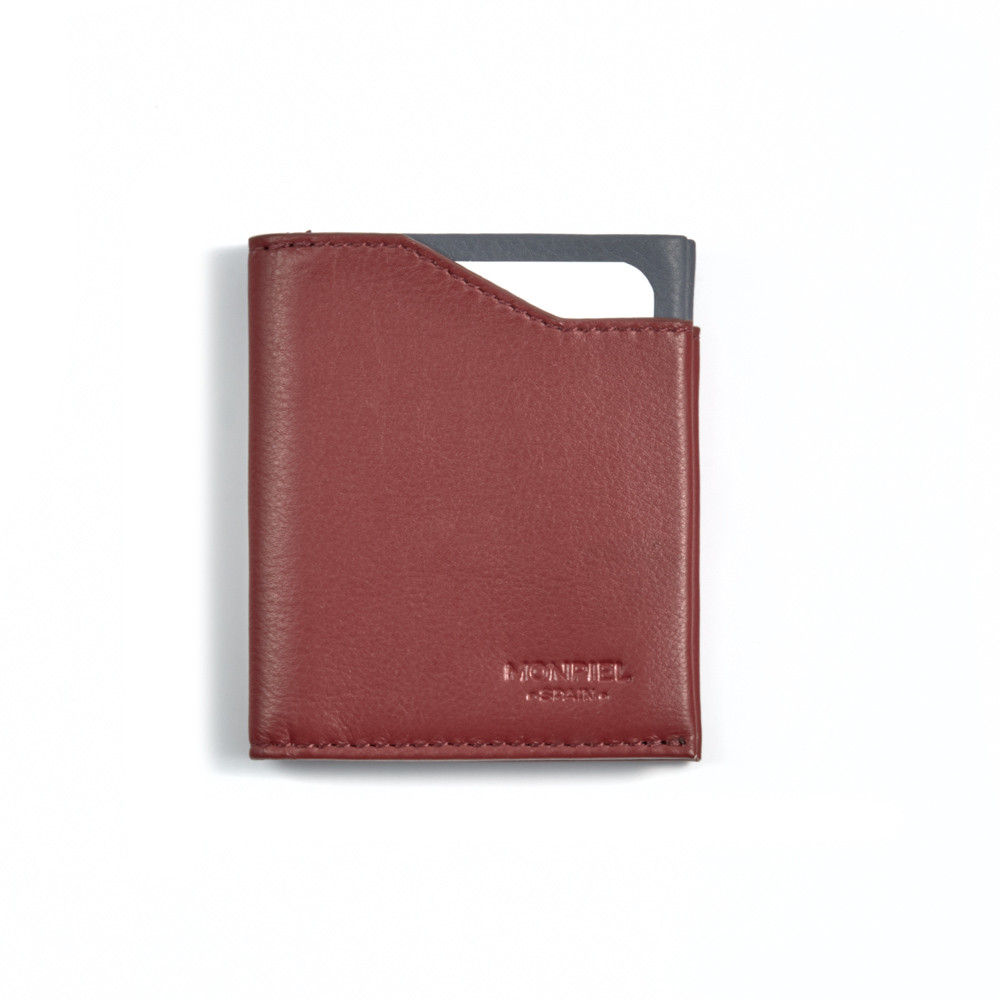 長財布 MACOI Slim in Pocket Crack Card Wallet Red 24A777M7-2500 Pocket wallet | MONPIEL
