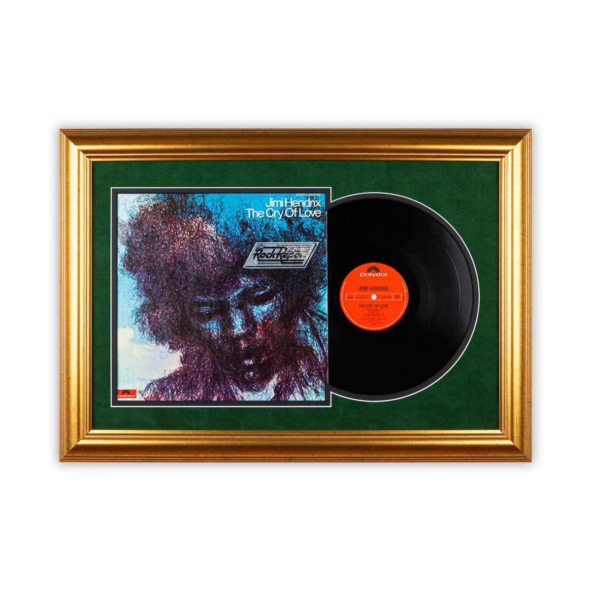 Emfogo Schallplatten-Rahmen Für Die Wand – 2er-Set Schwarz, Für LP-Cover 30,5 X 30,5 Cm, Aus Holz Mit Frontöffnung