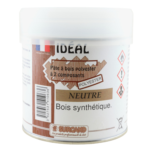 Pâte à Bois Blanche Universelle – Répare Et Rebouche Murs Et Boiseries, Pot Pro