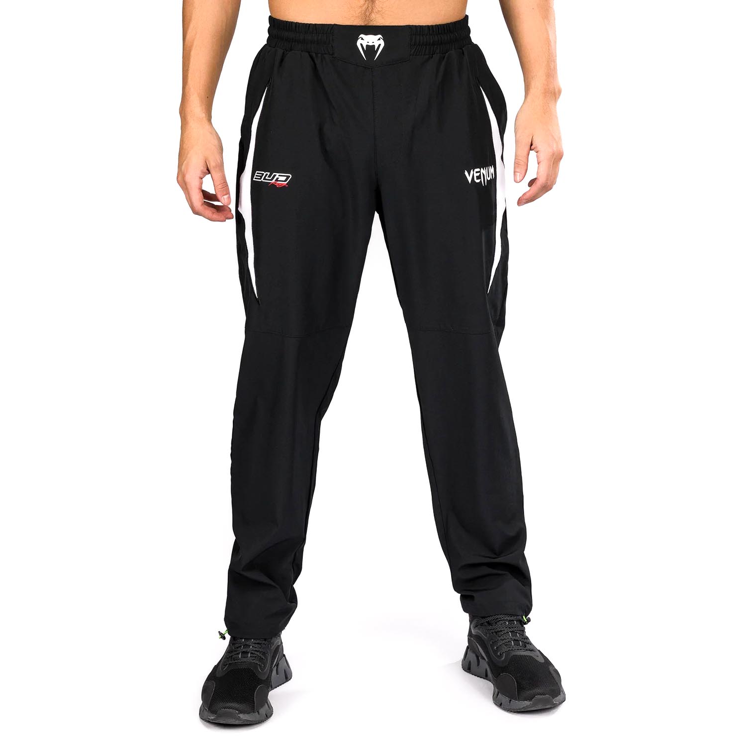 VENUM Jogging Pants, Bud Racing, black-white-green, XL Clothing