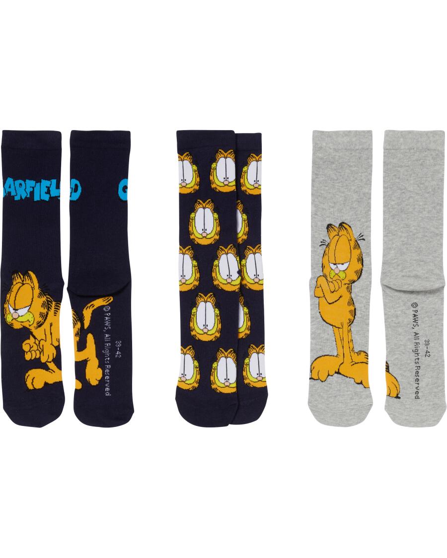 Lizenz Socken für Herren, orange, Garfield