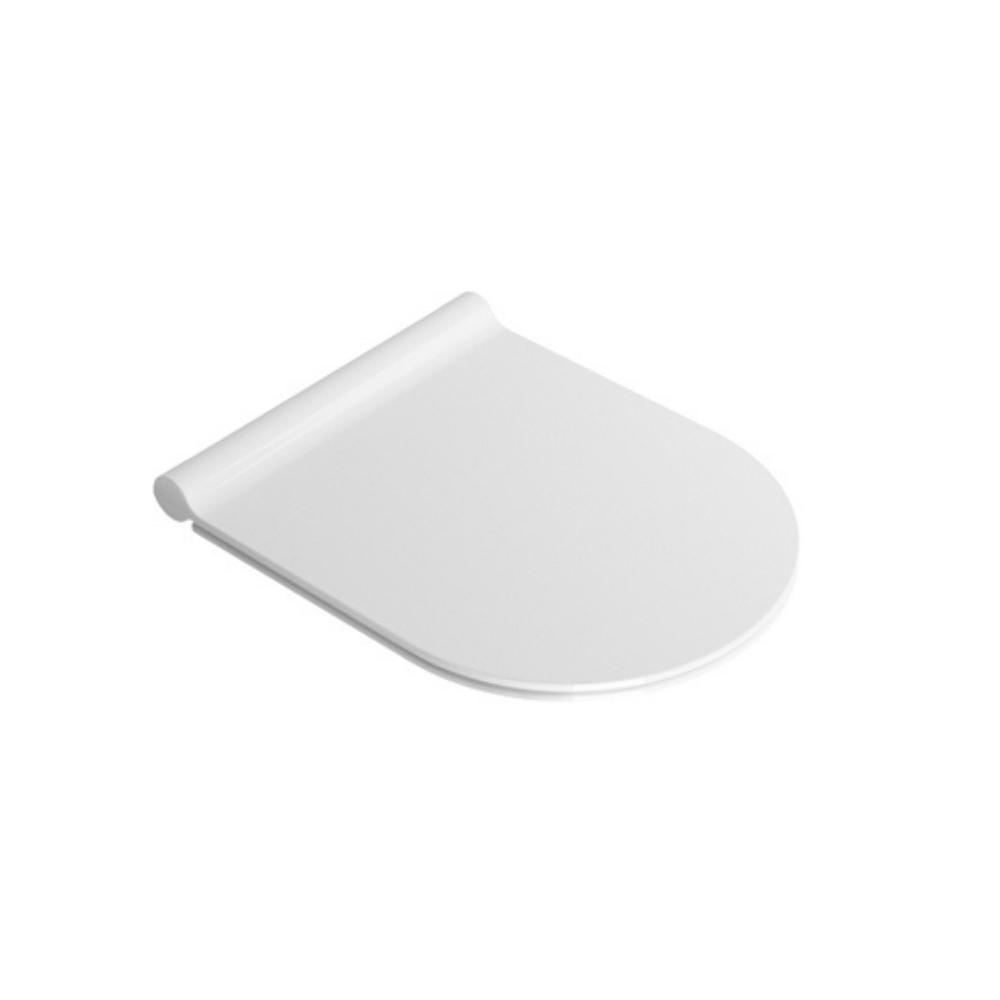 Copriwater Per CATALANO LUCE TERRA / MONOBLOCCO TERMOINDURENTE BIANCO Cerniera Inox Normale