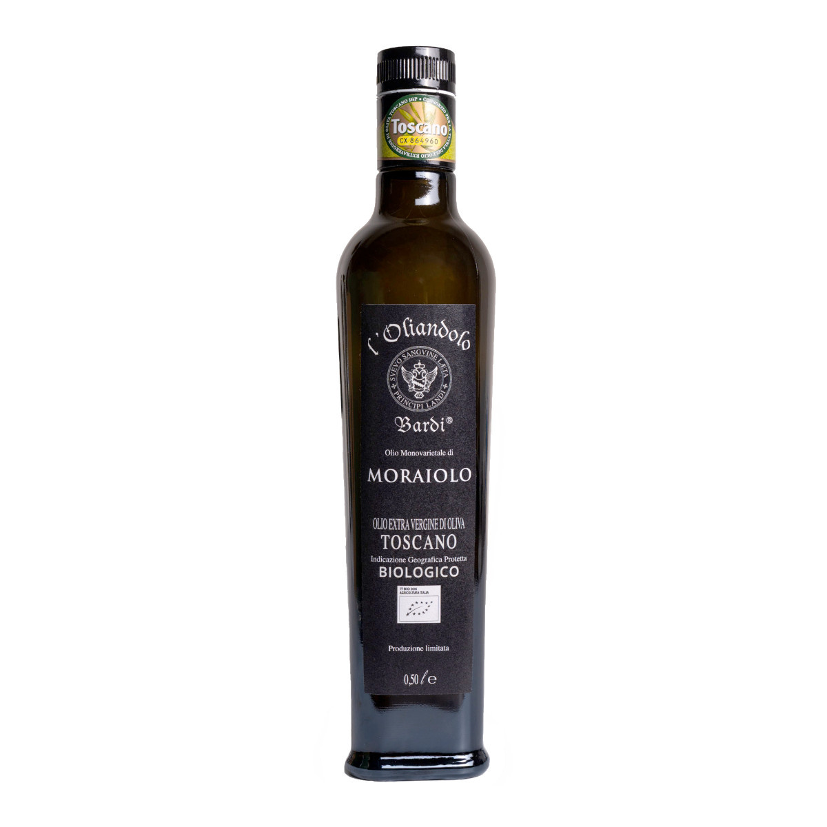 Extra Virgin Olive L'Oliandolo Moraiolo IGP Toscano Organic