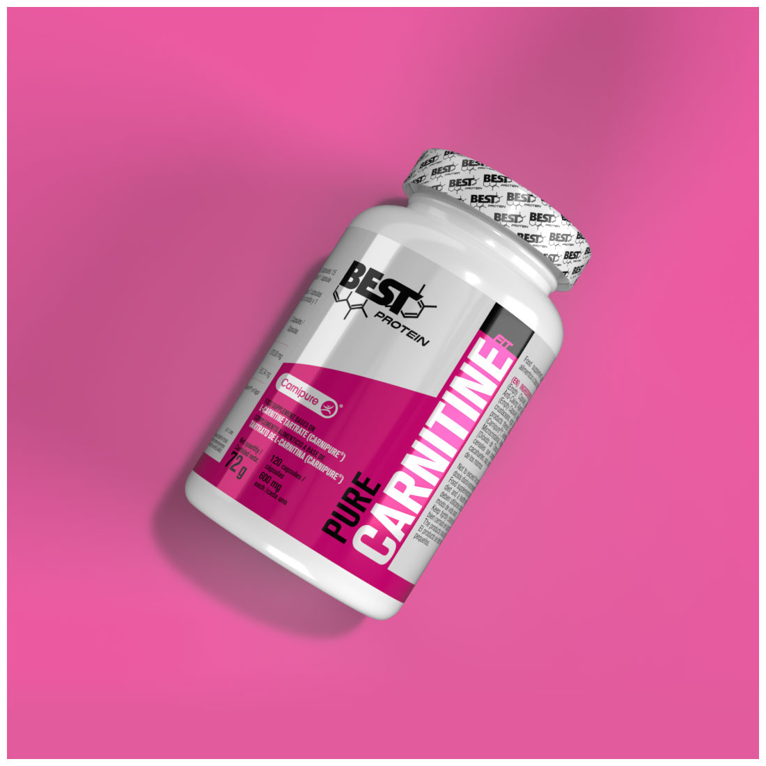 nutri l carnitine L-Carnitine Complex 2200mg - 180 High Strength Vegan Capsules