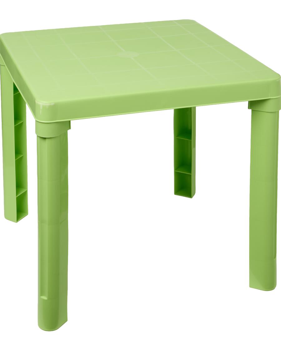 Farbiger Kindertisch, grün