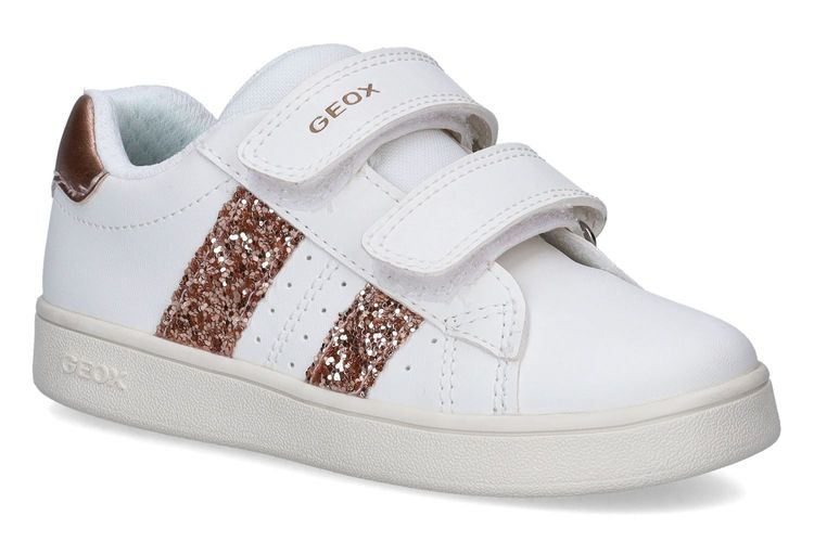 Baskets Geox Pour Fille - Modèle Eclyper Girl, Semelle Caoutchouc, Matériau Synthétique, Taille Ankle