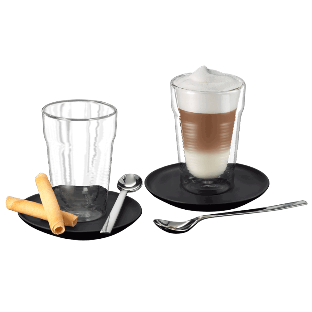 Glas-Set Latte Macchiato