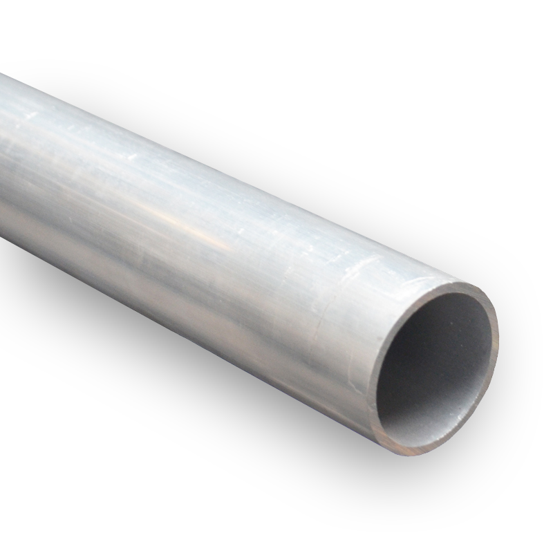 Alberts Platte Buis 1000x30x2mm - Zelfklevend Aluminium Met RVS Look