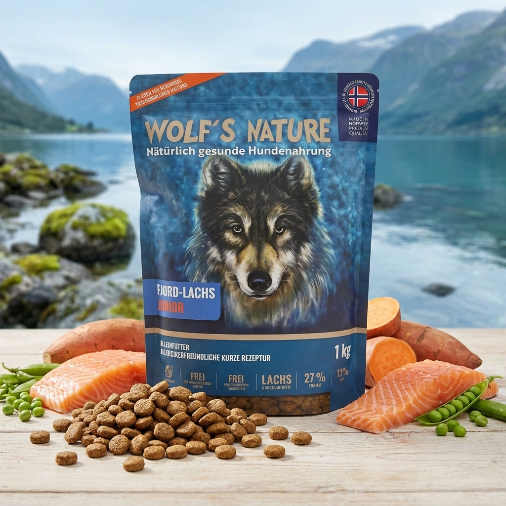 Wolf's Nature Junior Fjord-Lachs kaufen | Lucky-Pet