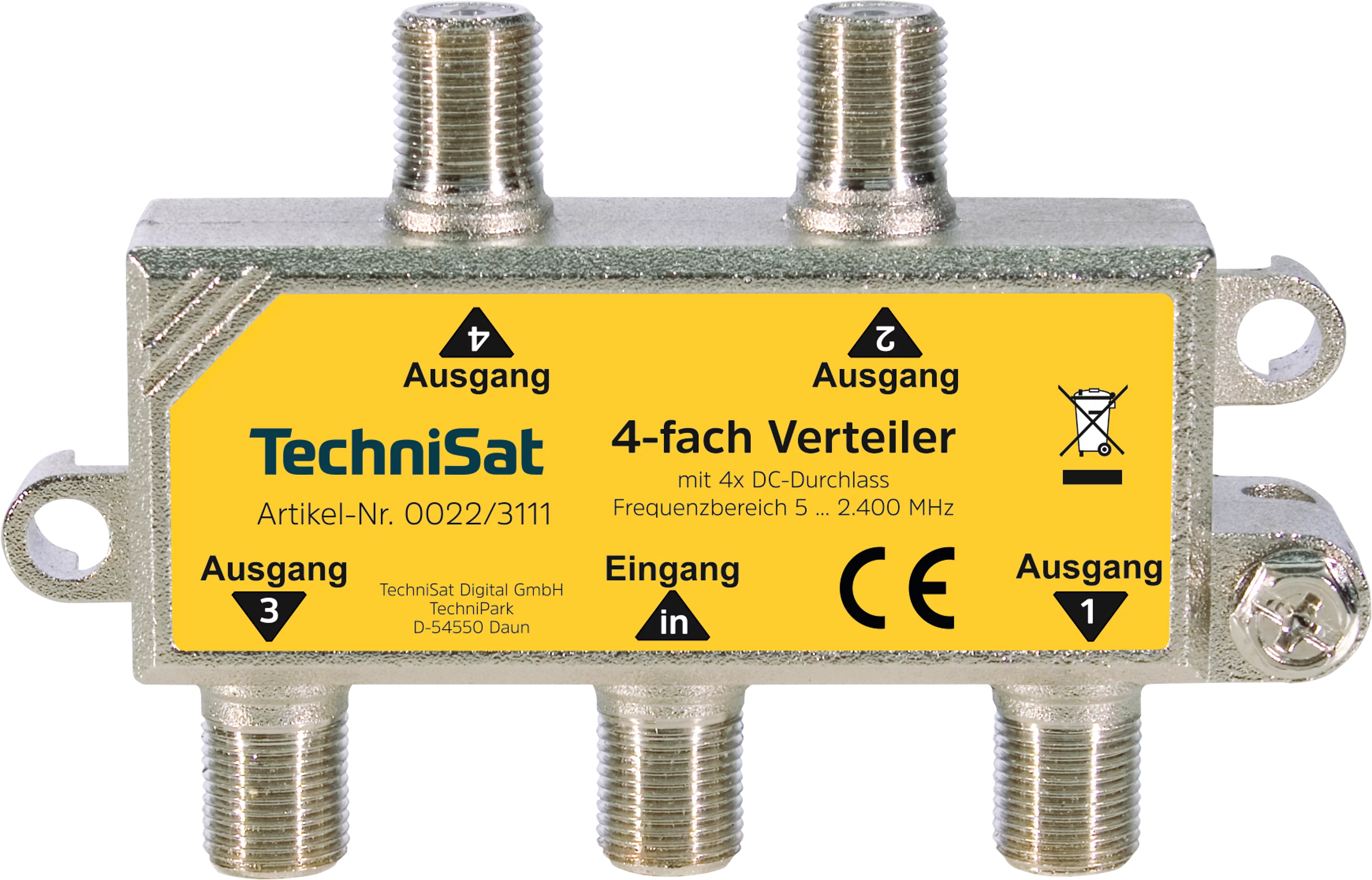 4-Wege-Verteiler