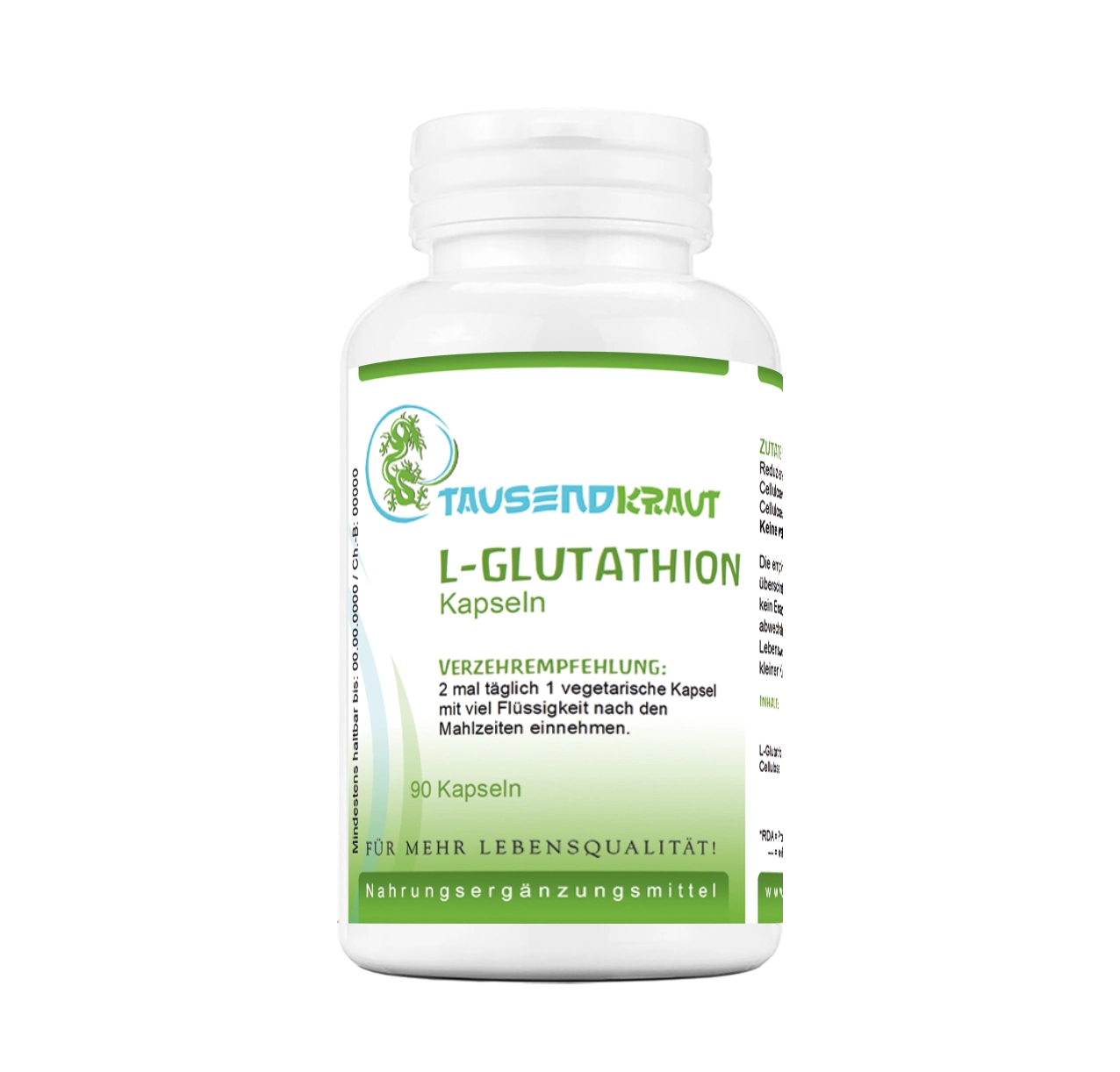 glutathion leber Premium L-Glutathion Kapseln von Tausendkraut energy-vitality Size:30 gm BPC-157 for Dogs 2026: