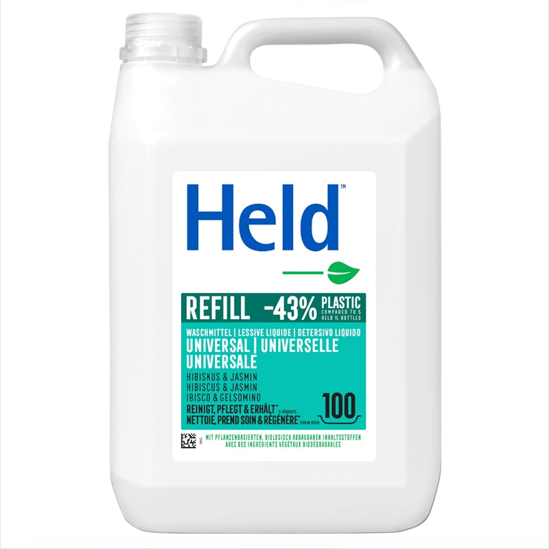 Lessive liquide universelle écologique jasmin et hibiscus 5l