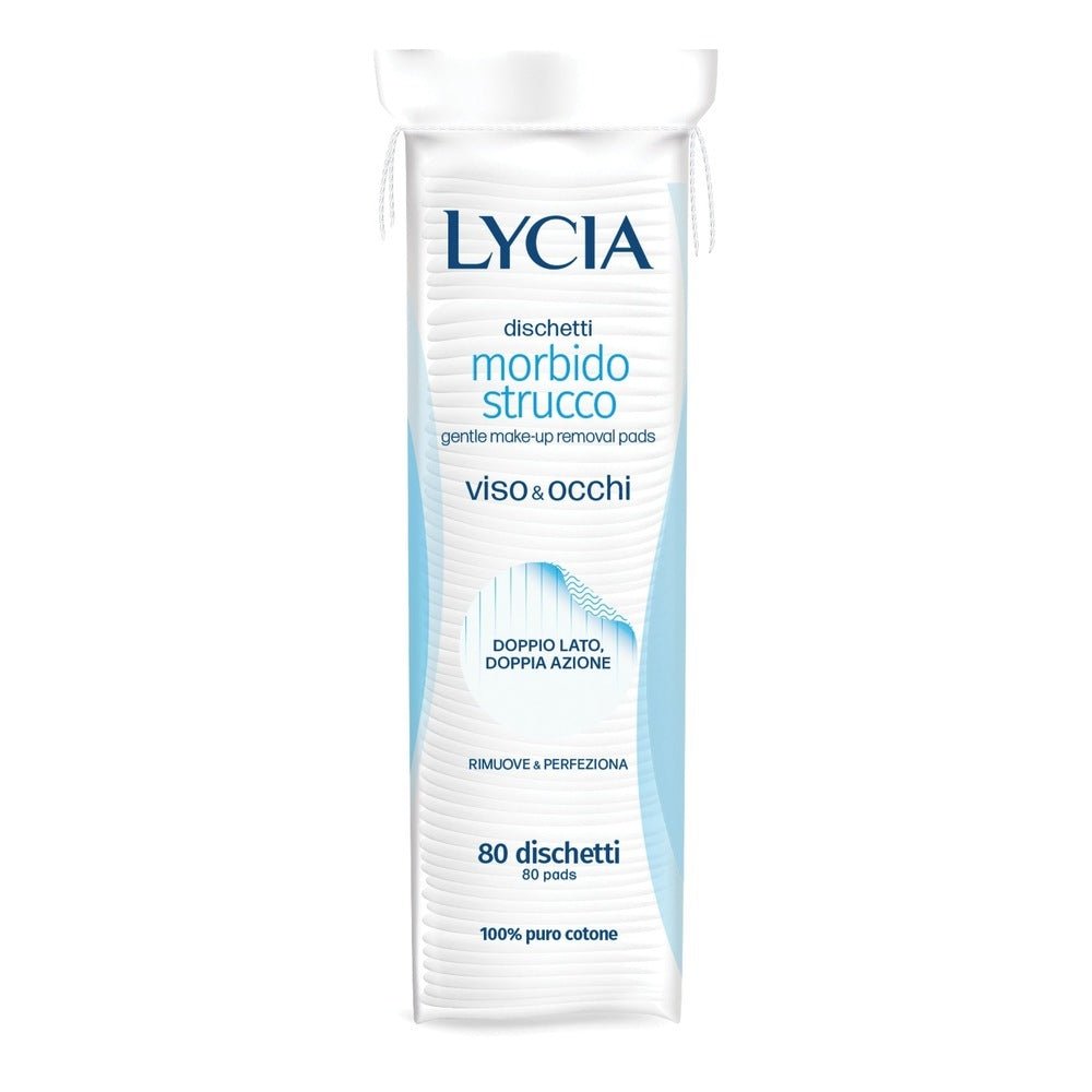 Dischetti di cotone a 3 strati per rimuovere il trucco per viso, labbra e occhi, morbidi ed efficaci, in cotone cosmetico