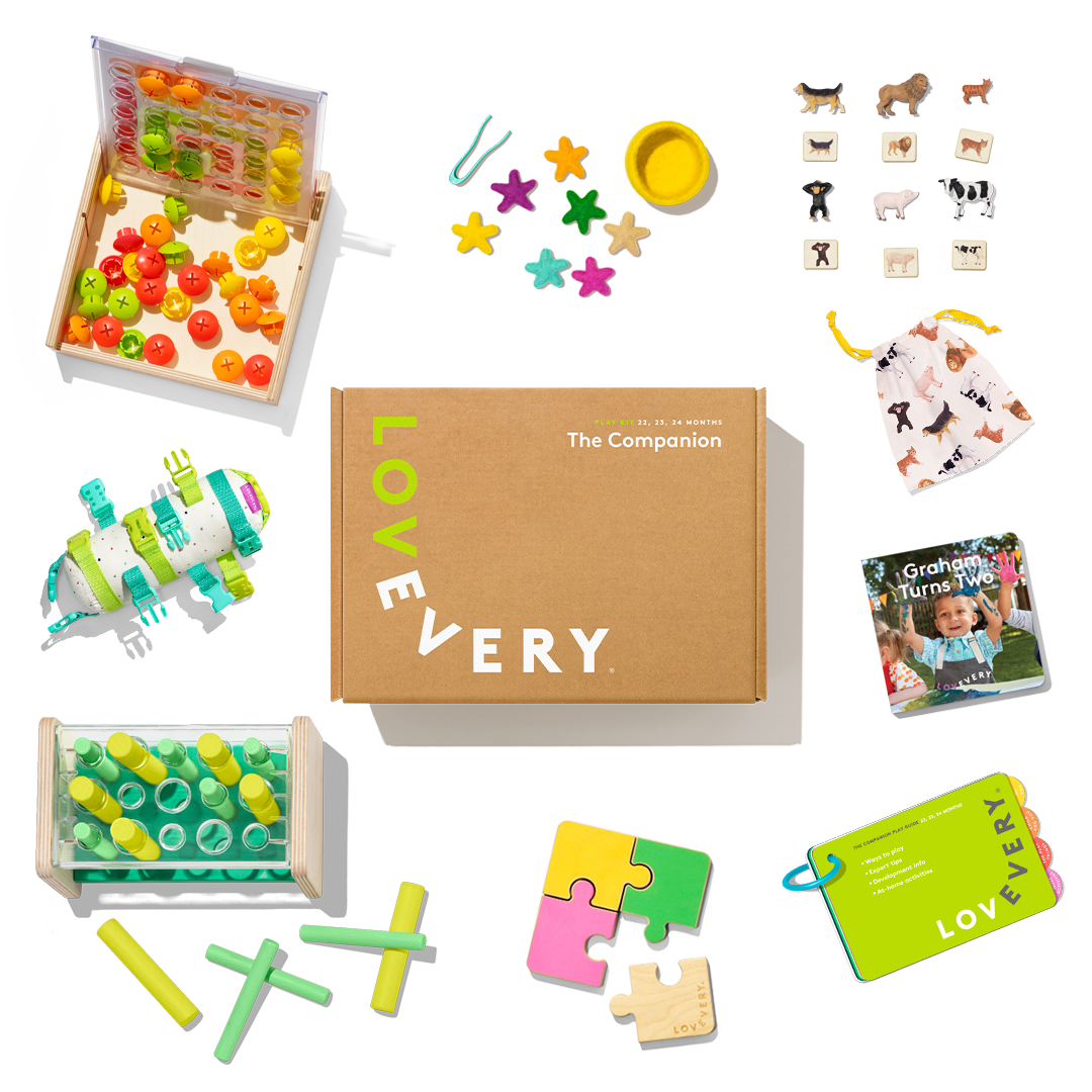 The Companion Play Kit | Toys for 1 - 2-Year Olds | Lovevery Europe