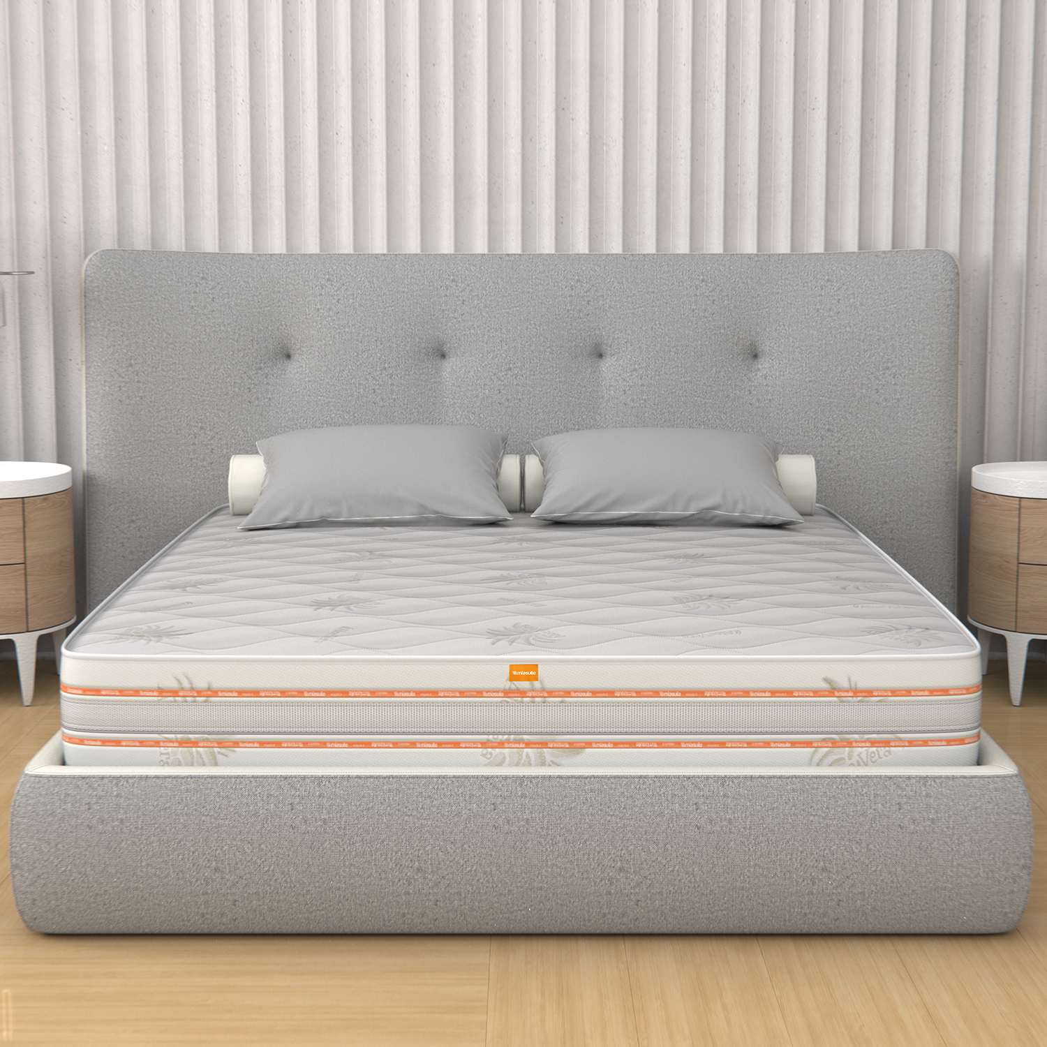 Traagschuimmatras - 30 cm hoog - Orthopedisch – Anatomisch 150 x 190 cm