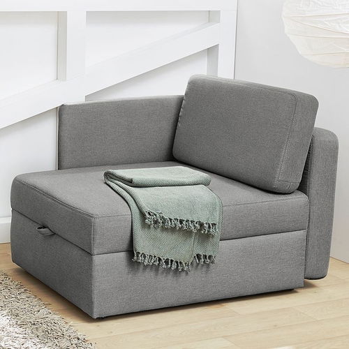 JOB Schlafsofa Youngster in Grau günstig online kaufen