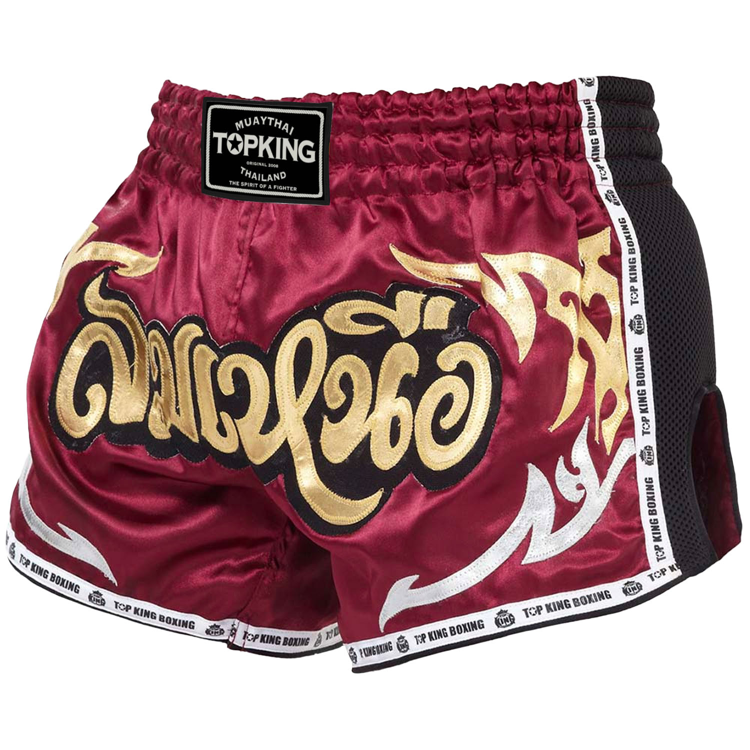 Short de combat professionnel pour hommes avec motif Muay Thai, short