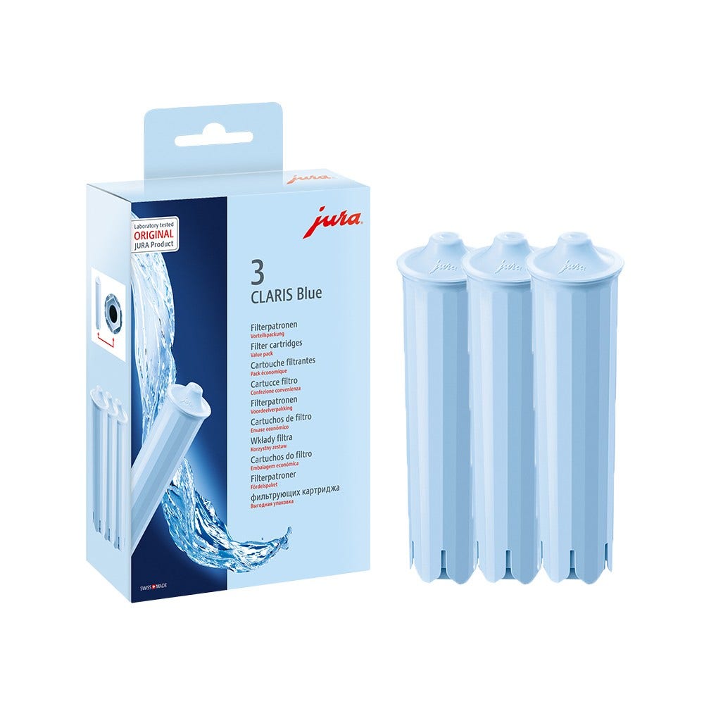 JURA Claris Blue originele filterpatroon met de meeste hygiëne - TÜV-geteste hygiëne - 1 stuk - 24228