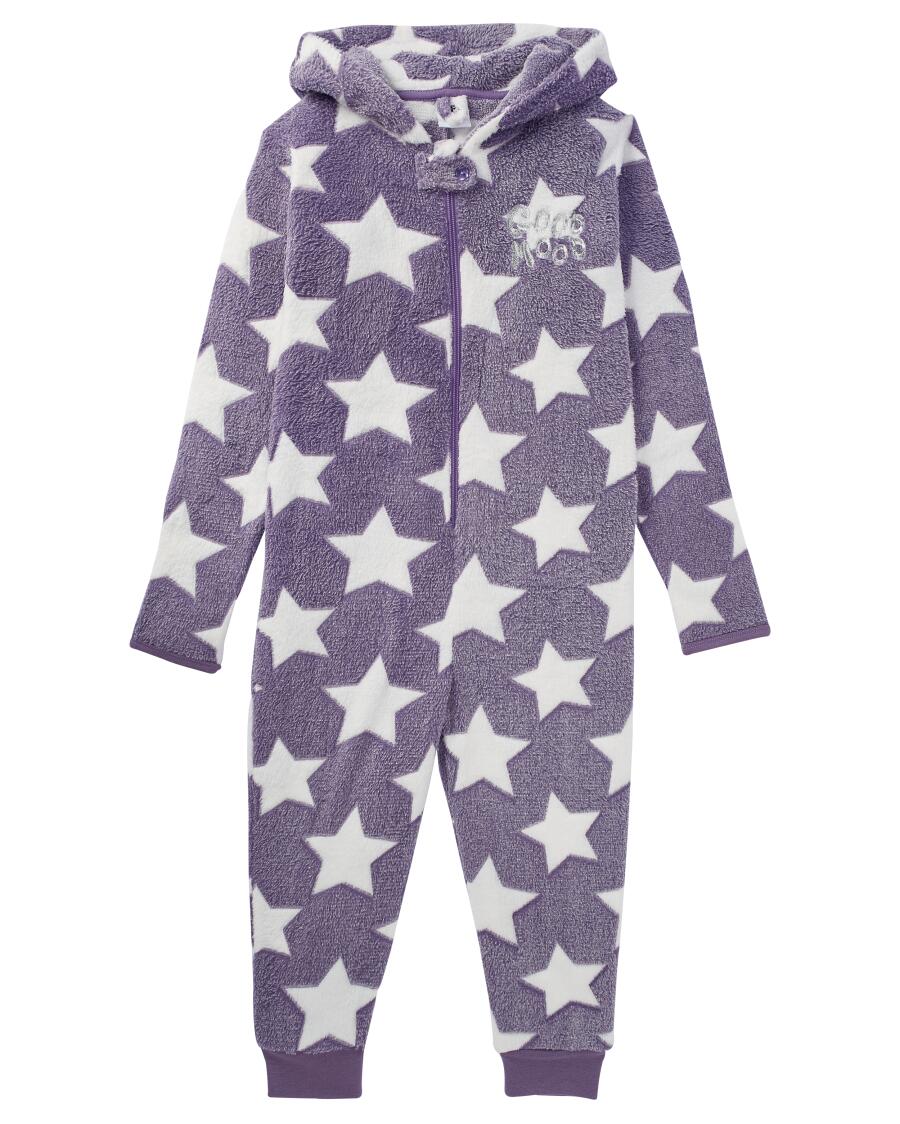 Baby Fleece Schlafanzug Mit Kapuze – Weicher Flanell-Overall Für Mädchen & Jungen, 30-36 Monate, Rosa