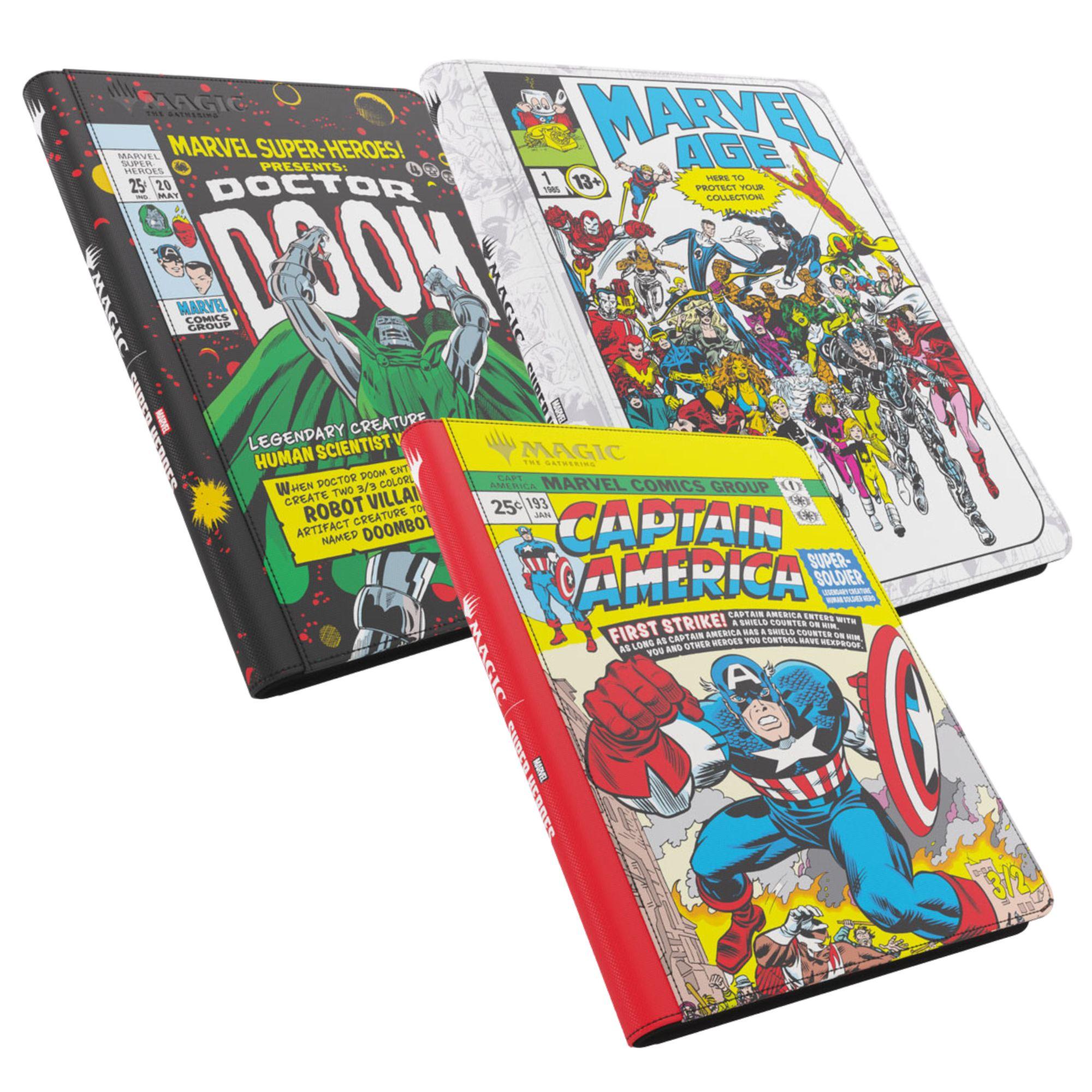 Gamegenic MTG Marvel Zip-Up Album 18-Pocket | Prime Protector