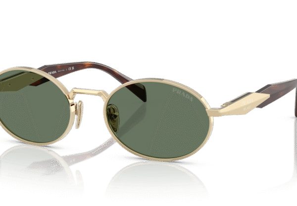 Occhiale da sole Prada PR 65ZS ZVN70L Oro pallido Poliottica