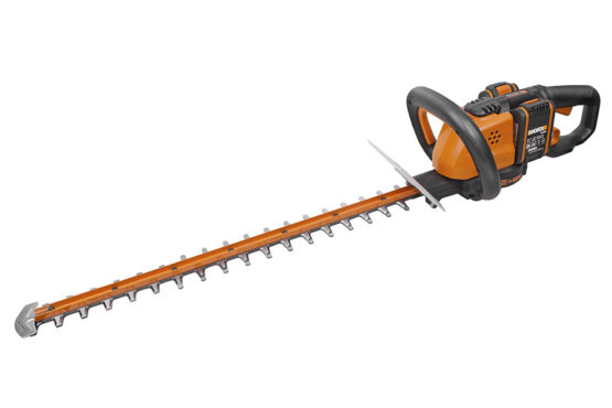 WORX WG264E Tagliasiepi A Batteria 20V - Lama 56 Cm, Doppia Azione, Con Batteria E Caricatore