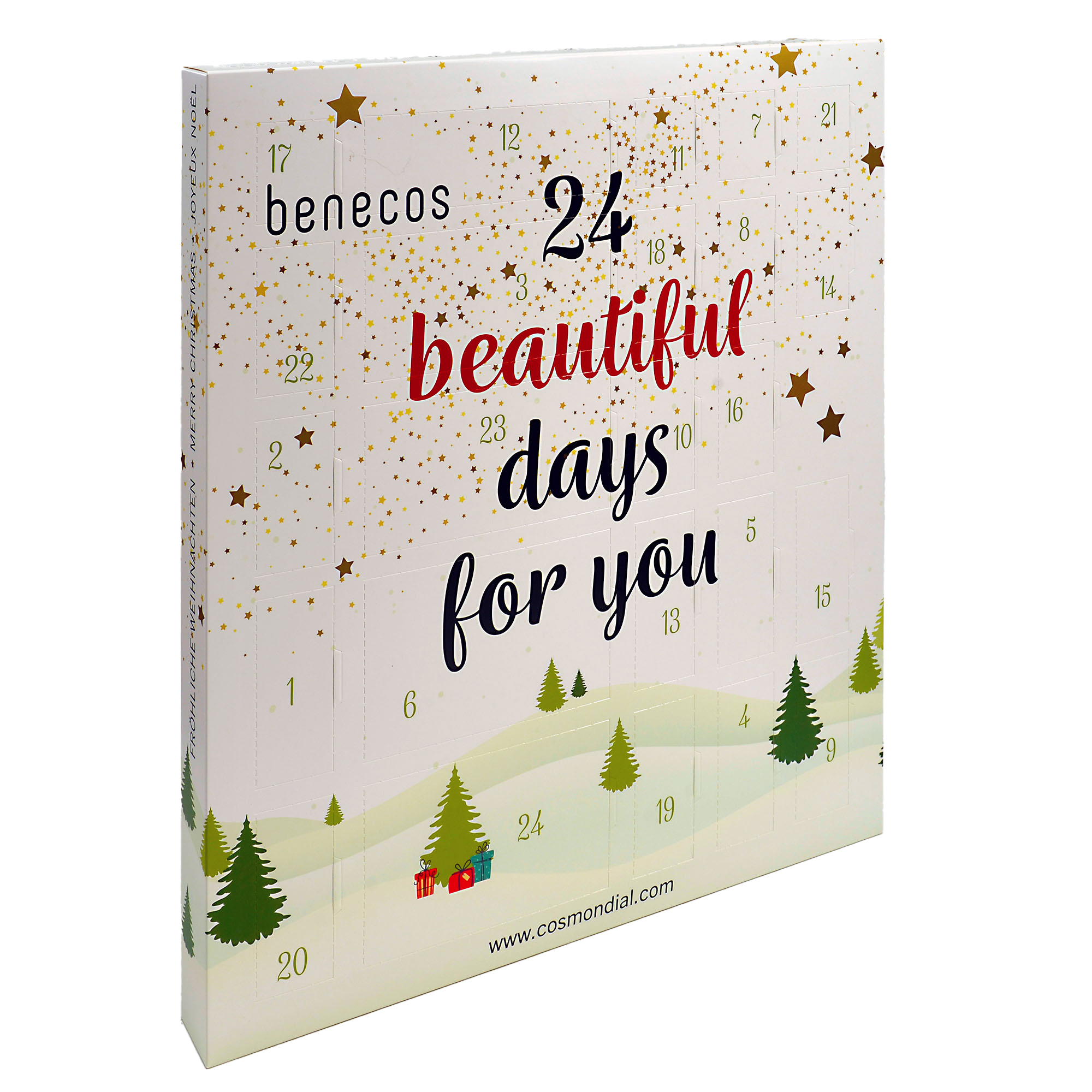 benecos Adventskalender – 24 Naturkosmetik-Überraschungen für