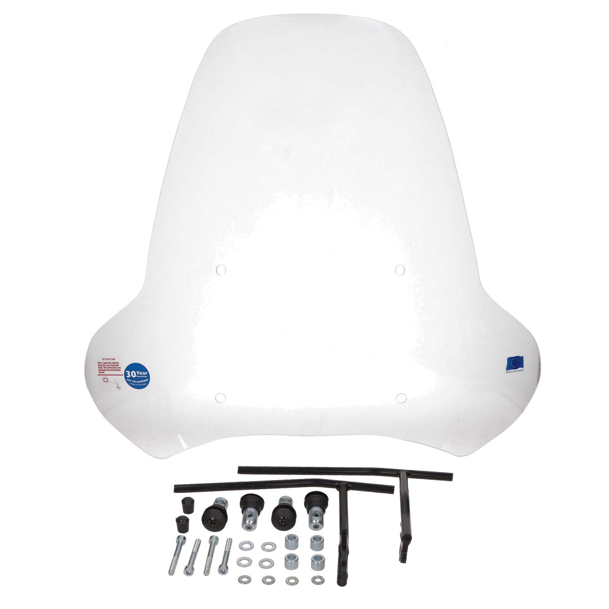 Windscherm hoog + bevestigingsset China Pico / AGM Flash / BTC