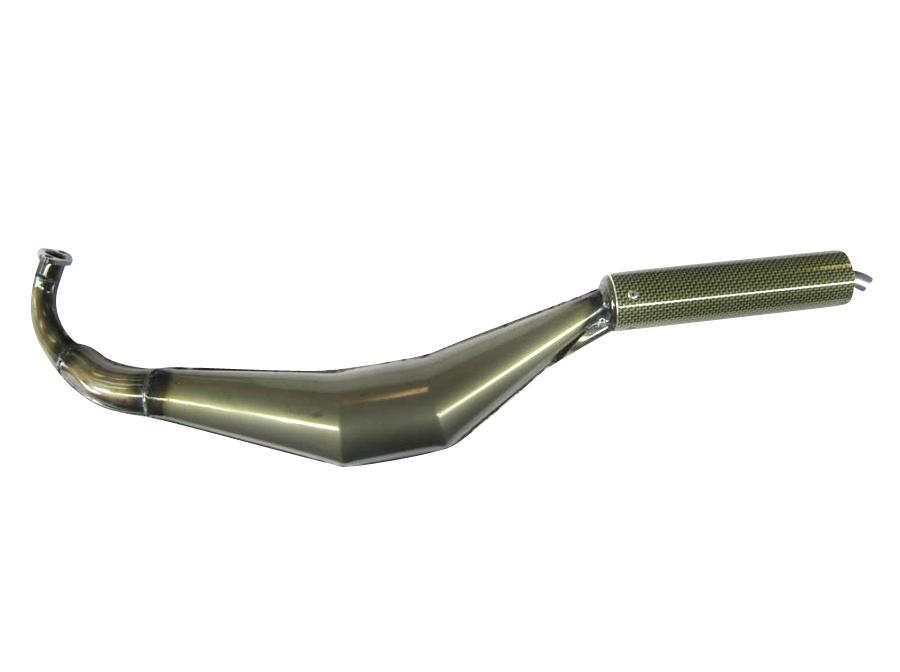 Exhaust Puch Maxi / E50 28mm Simonini blank with kevlar silencer