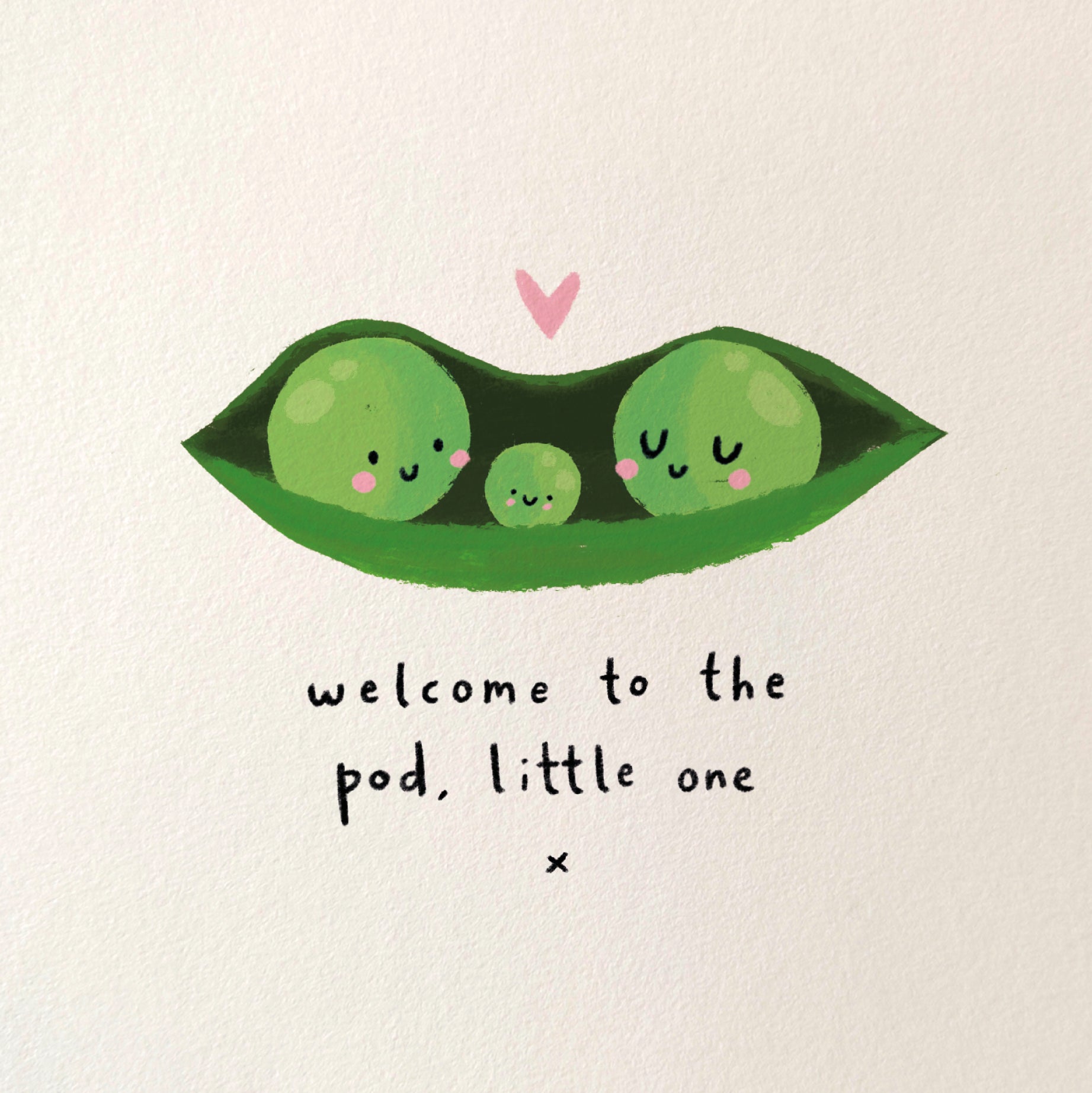 Scribbler Pea Pod Welcome Little One Peas In A Pod Fun New Baby