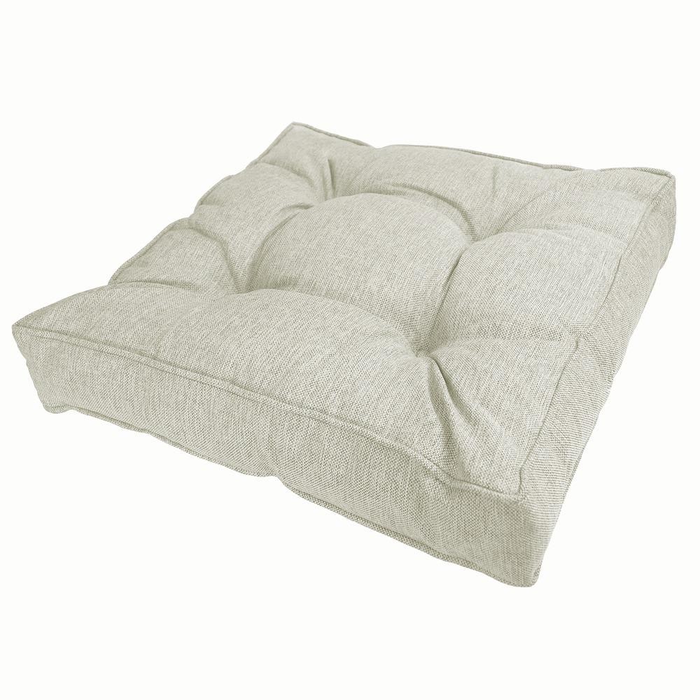 6 X Cuscino Per Poltrona Da Giardino 50x50x55 Cm - Cuscino Per Sedia Da Esterno Interno Grigio 86493142