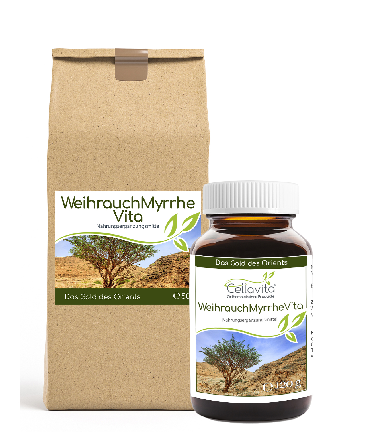Cellavita - Wierook (Boswellia Sacra) & Mirre (Commiphora Myrrha) Vita