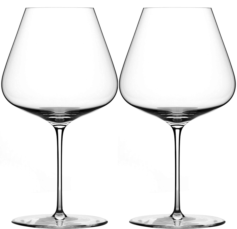 Zalto Burgunder Glas, mundgeblasen, 2er Set –