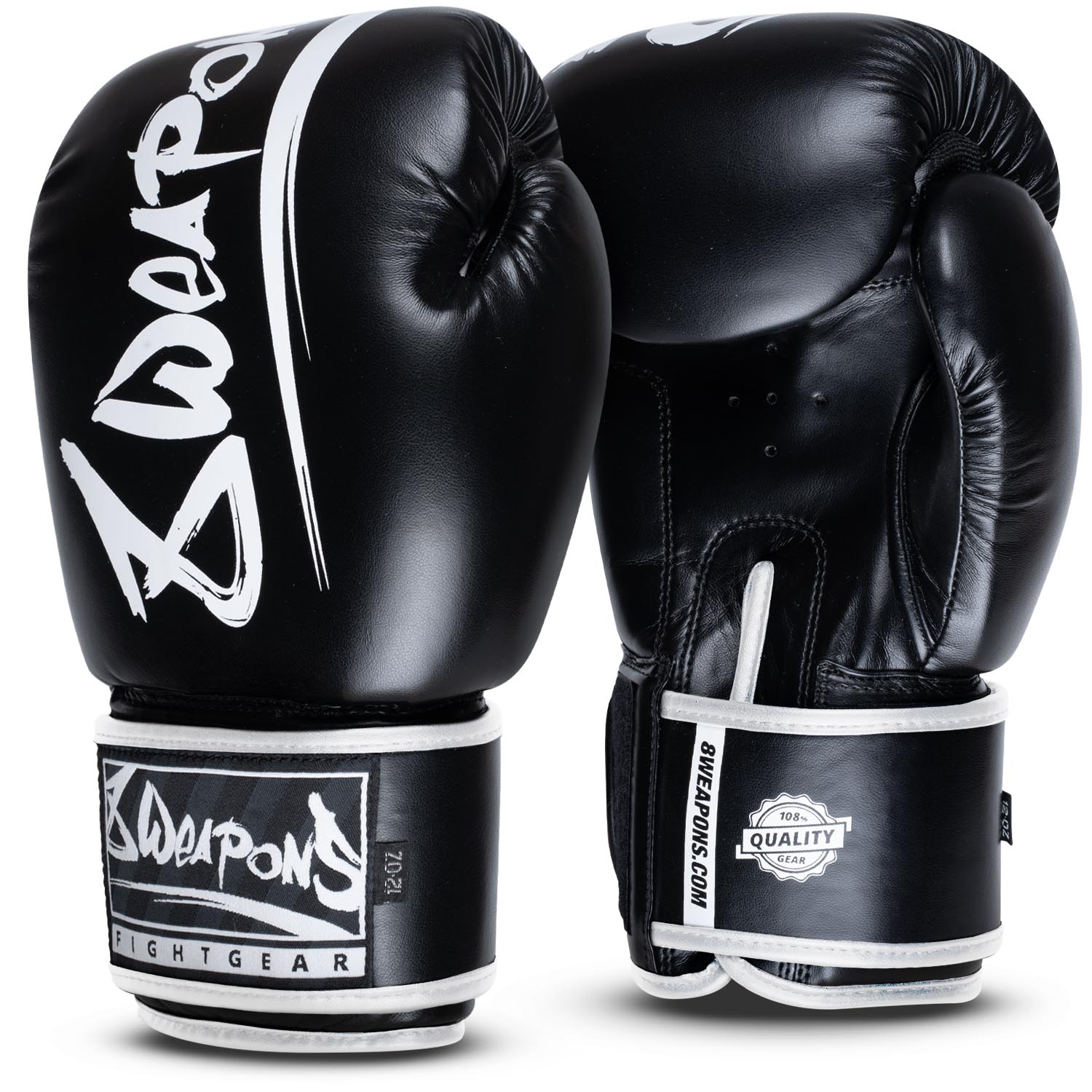 WEAPONS Boxing Gloves, Unlimited black-white, 10 Oz