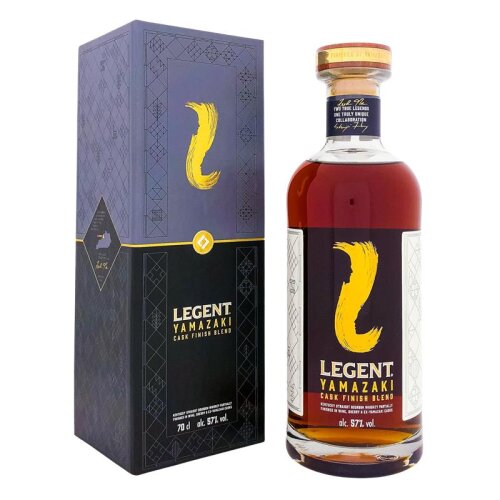 Legent Yamazaki Cask Finish + Box 700ml 57% Vol., 125,00 €